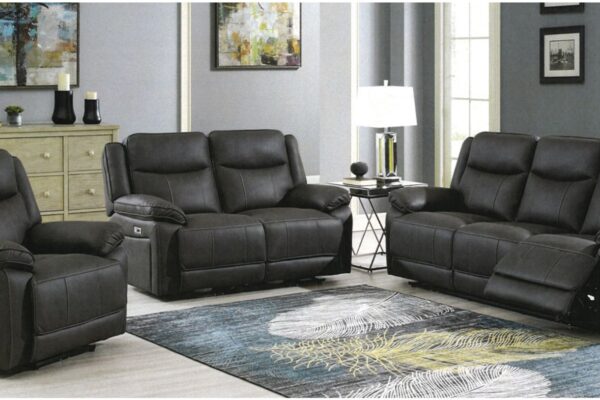 Leather Recliner Couch